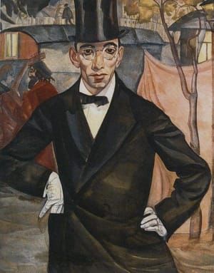 Artwork Title: Портрет фотографа М. А. Шерлинга (Portrait of Photographer M.A. Sherling)
