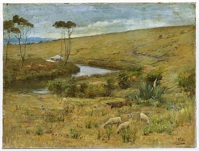 Artwork Title: Dawn Landscape