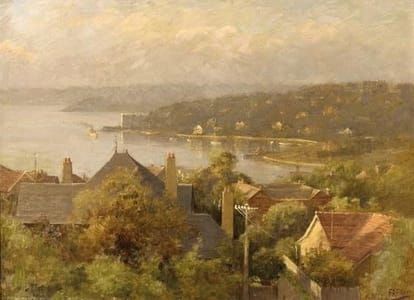 Artwork Title: Sydney Harbour (View Across Double Bay from Darling Point)