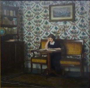 Artwork Title: La Lecture (before)
