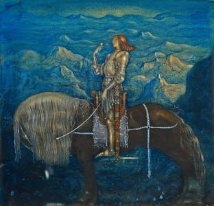 Artwork Title: A Knight Rode On