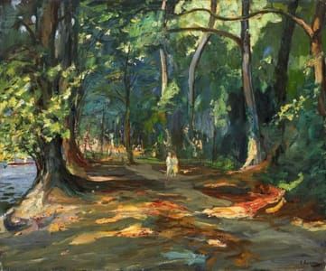 Artwork Title: The Path by the River Maidenhead