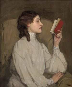 Artwork Title: Miss Auras, The Red Book