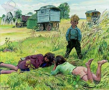 Artwork Title: Young Gypsies