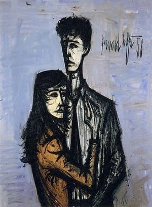 Artwork Title: Les amants