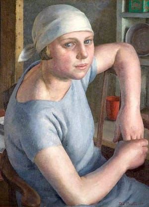 Artwork Title: Girl in Blue