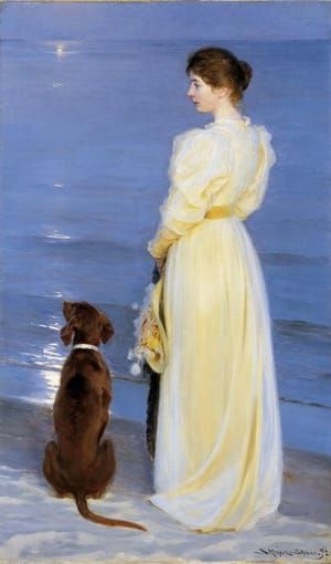 Artwork Title: Summer Evening at Skagen