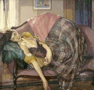 Artwork Title: The Plaid Skirt