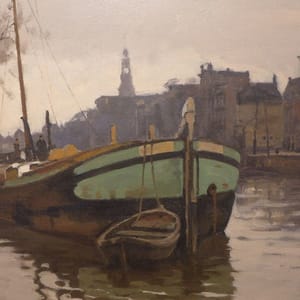 Artwork Title: Cityscape , Amsterdam