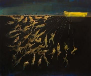 Artwork Title: Swimming Lesson