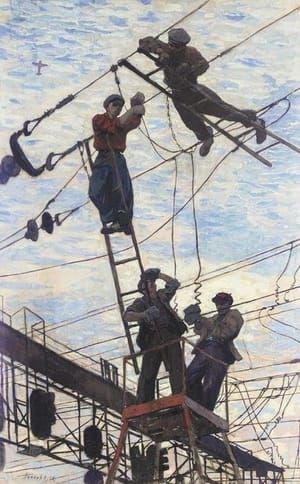 Artwork Title: Electricians