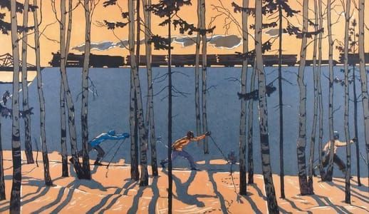 Artwork Title: At the Weekend