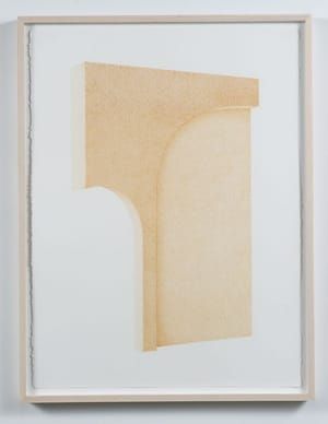 Artwork Title: Monolite (giallo)