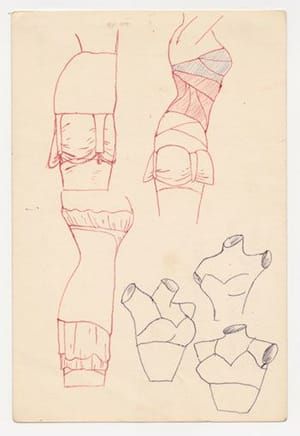 Artwork Title: Untitled (mannequins and undergarments)