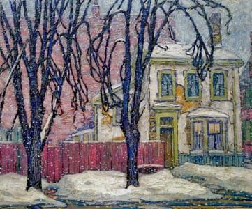Artwork Title: Snowfall