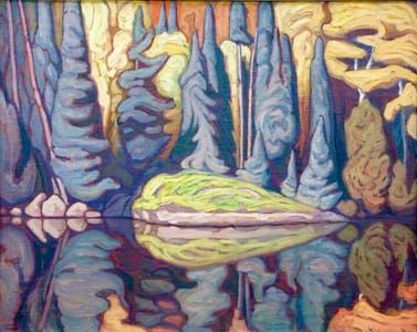 Artwork Title: Sand Lake, Algoma 1922