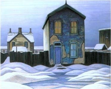 Artwork Title: Grey Day in Town