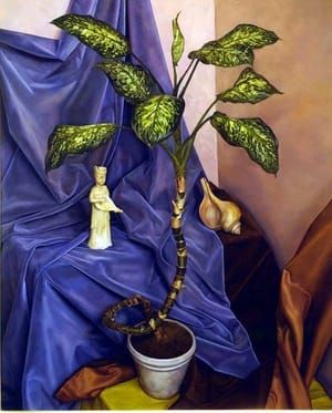 Artwork Title: Still Life with China Doll