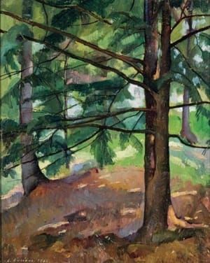 Artwork Title: Trees in a Landscape