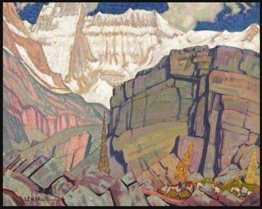 Artwork Title: Mount Lefroy