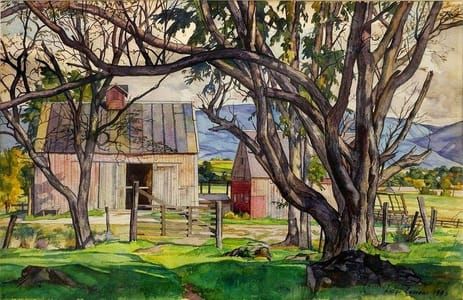Artwork Title: Vermont Barn