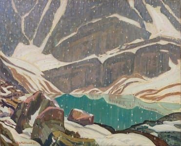 Artwork Title: Mountain Solitude (Lake Oesa)