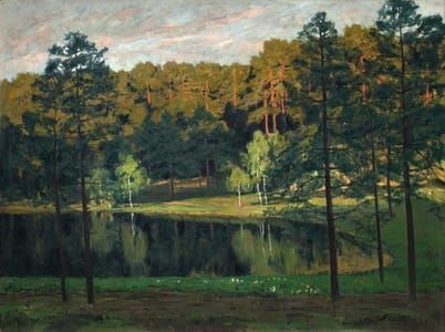 Artwork Title: Märkische Landschaft [Brandenburg landscape]