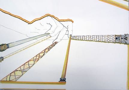 Artwork Title: Serie Mapas anatómicos