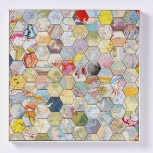 Artwork Title: Patchwork World 3