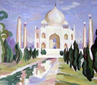 Artwork Title: Agra, India