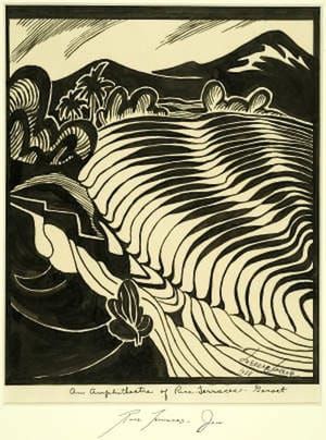 Artwork Title: An Ampitheatre of Rice Terraces