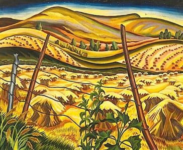Artwork Title: Sheaves of Wheat