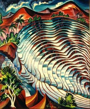 Artwork Title: Pirouetting paddies