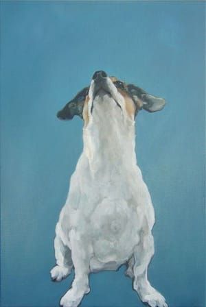 Artwork Title: Portrait of a Jack Russell