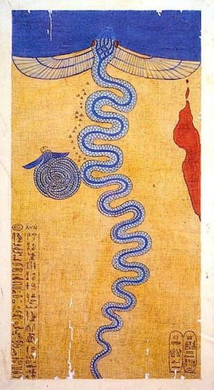 Artwork Title: Plan Egiptu (ilustracja do Faraona)