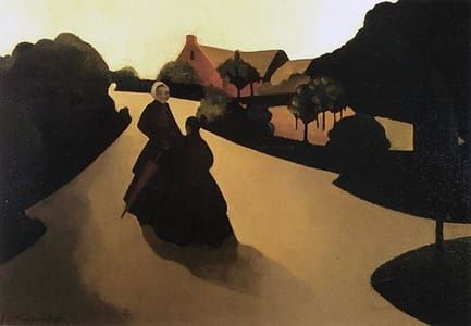 Artwork Title: De Dorpsweg (The Village Road)