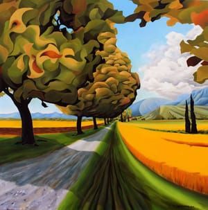 Artwork Title: John Steinbeck's Salinas