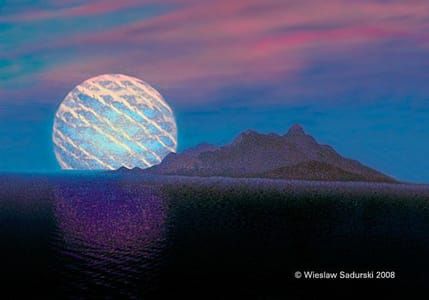 Artwork Title: Jupiter Rising (Jupiter-Aufgang, Wschód Jupiter)a