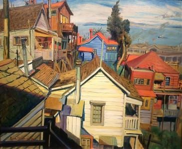 Artwork Title: Telegraph Hill, San Francisco