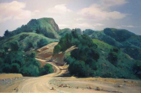 Artwork Title: Green Hills