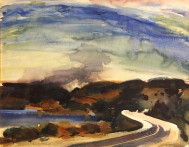 Artwork Title: Mottled Skies and Rain