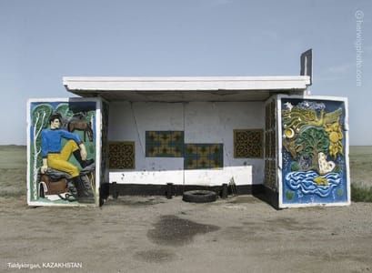 Artwork Title: Taldykorgan, Kazachstan