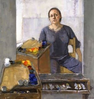 Artwork Title: Self Portrait (palette)