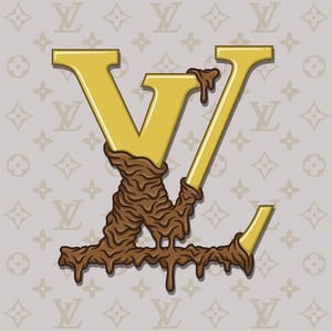 Artwork Title: Untitled (Louie Vuitton)