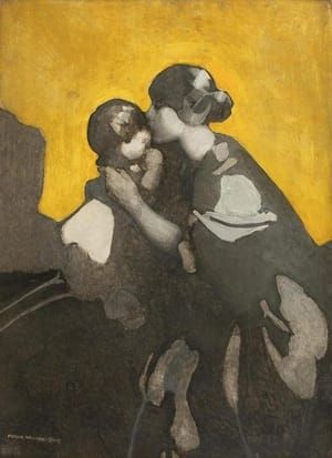Artwork Title: Mother and child