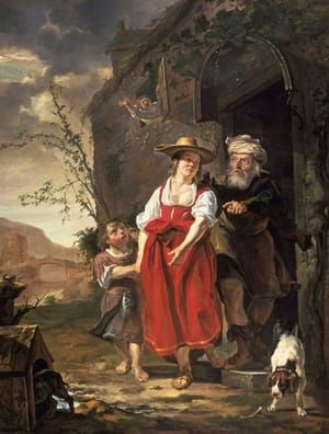 Artwork Title: Abraham sends Hagar away