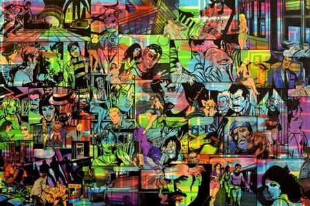 Artwork Title: Blue City