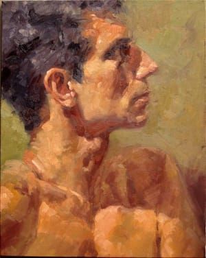Artwork Title: Jim Up Side
