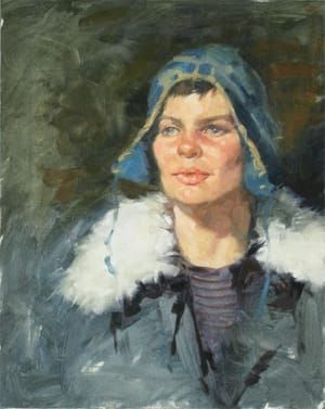 Artwork Title: Blue Hat