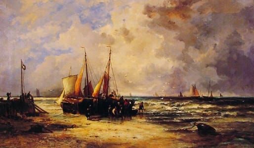 Artwork Title: Coming Ashore